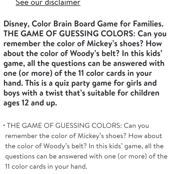 Color Brain Disney Edition Gane - Picture 3 of 3
